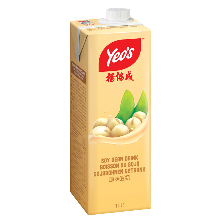 Yeo's Sojabonen Drinken 12x1ltr doos
