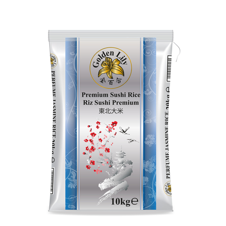 Golden Lily Cơm sushi 1x10kg gói
