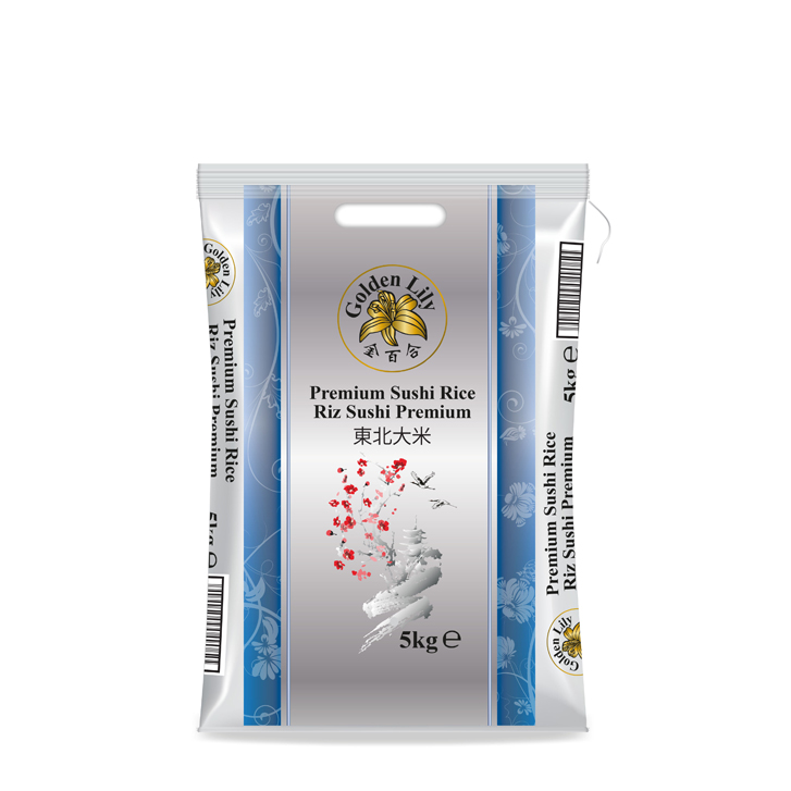 Golden Lily Riz à sushis 4x5kg sac