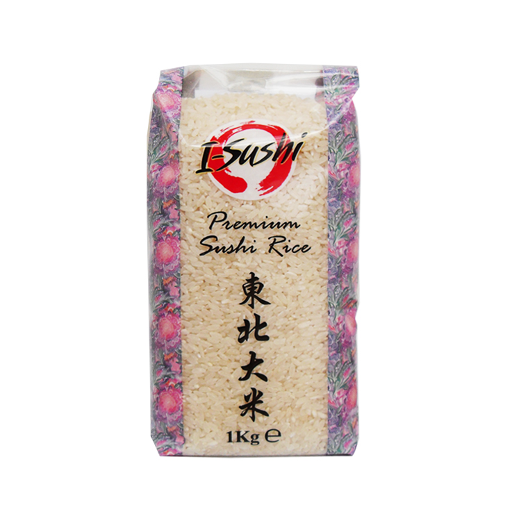 I-Sushi Rijst met gemiddelde korrel 10x1kg zak