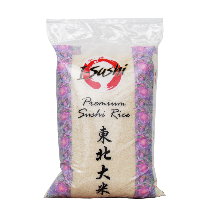 I-Sushi Rijst met gemiddelde korrel 1x10kg zak