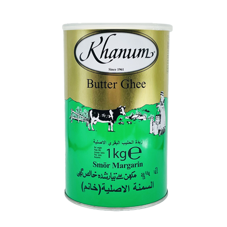 Khanum 黃油酥油
Khanum 黃油酥油
Khanum 黃油酥油 12x1kg 錫罐