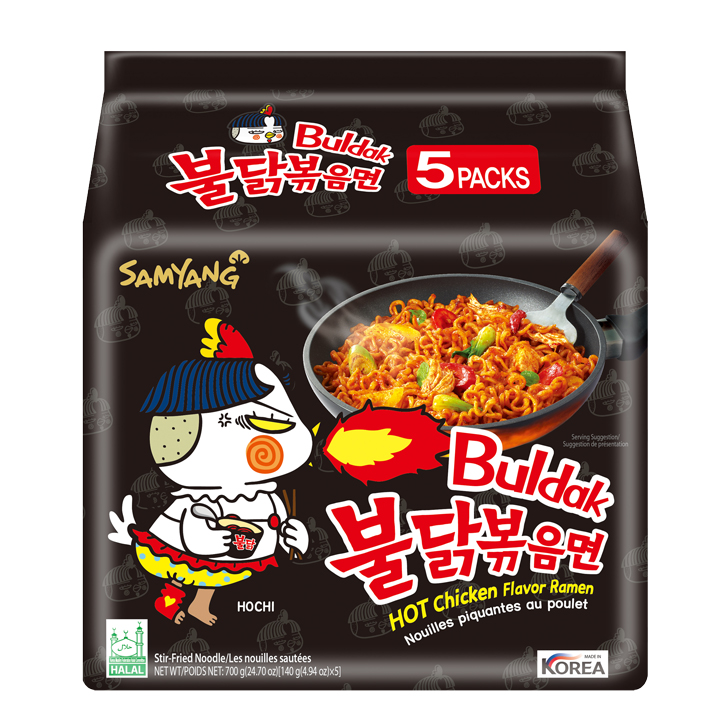 SamYang 三养 火鸡面 原味 8x5x140g 包