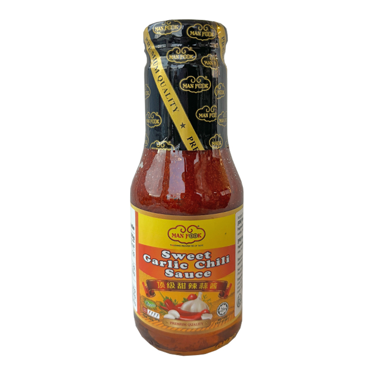 Man Fook Sauce chili à l'ail douce 12x300g bouteille