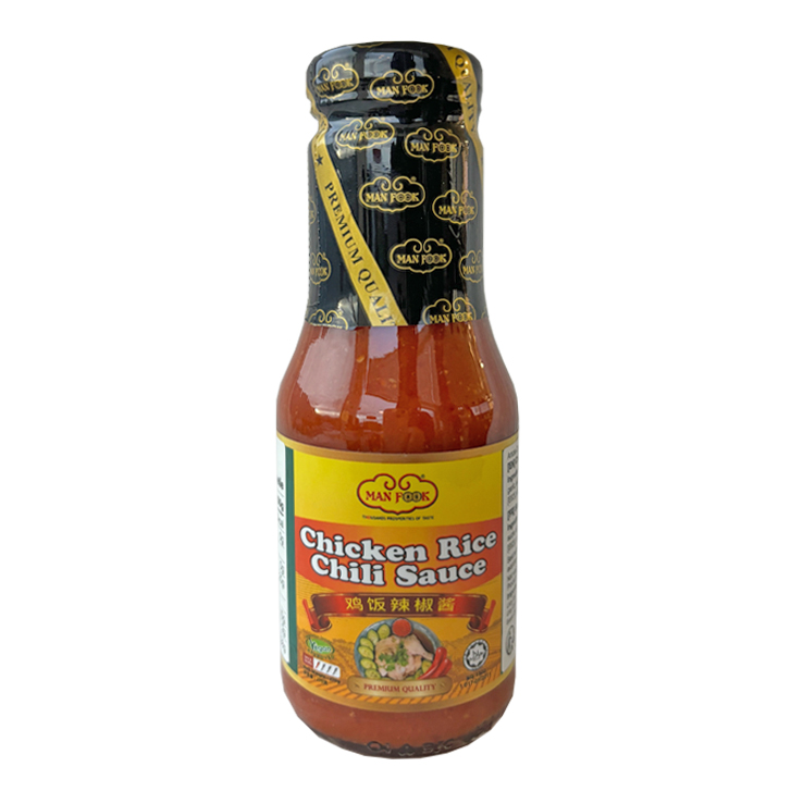 Man Fook Sauce chili pour riz au poulet 12x270g bouteille