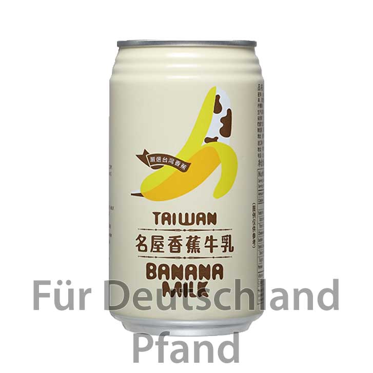 Famous House (Sales for DE) Bananendrink 24x340ml blik