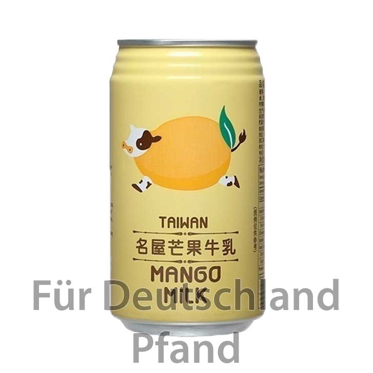 Famous House (Sales for DE) Famous House Mango Melk Drink 24x340ml blik