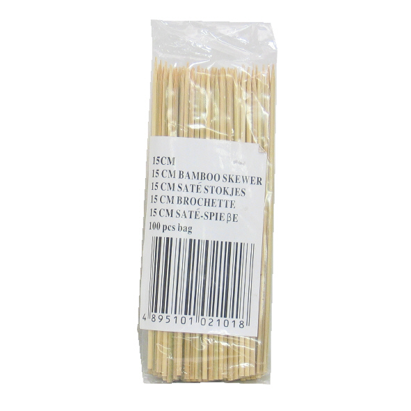 Bamboo Skewer Xiên tre 15cm 200x100pcs gói