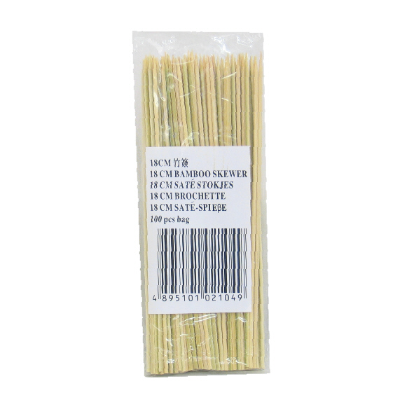 Bamboo Skewer Xiên tre 18cm 200x100pcs gói