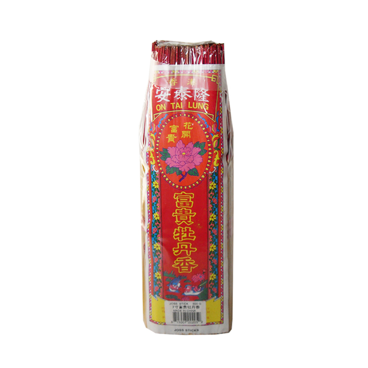 Incense Peony Mou Dan wierook 7inch 30x500g zak